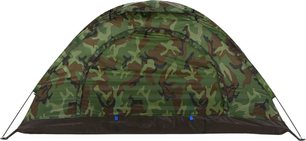 Campingzelt fuer 1 Person Einzelschicht Outdoor Tragbare Tarnung Reise Strand Zelt