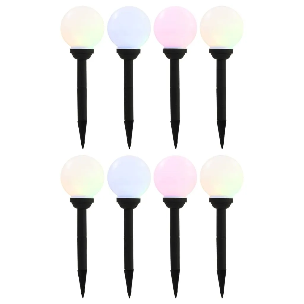 Design Outdoor: 8 Globi Solari LED RGB 15cm | The Living Store