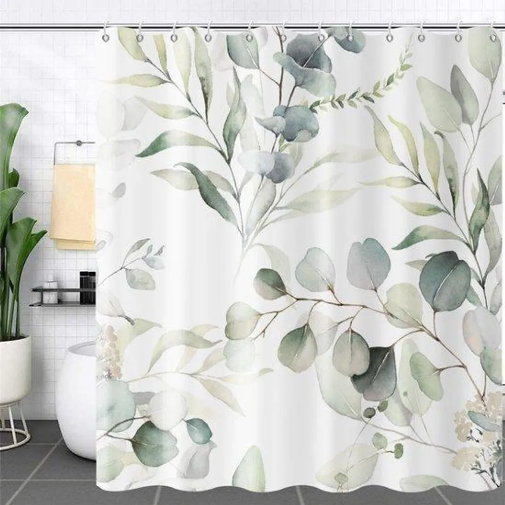 Adieu moisissure : Rideau de douche 180x180 cm imperméable et lavable