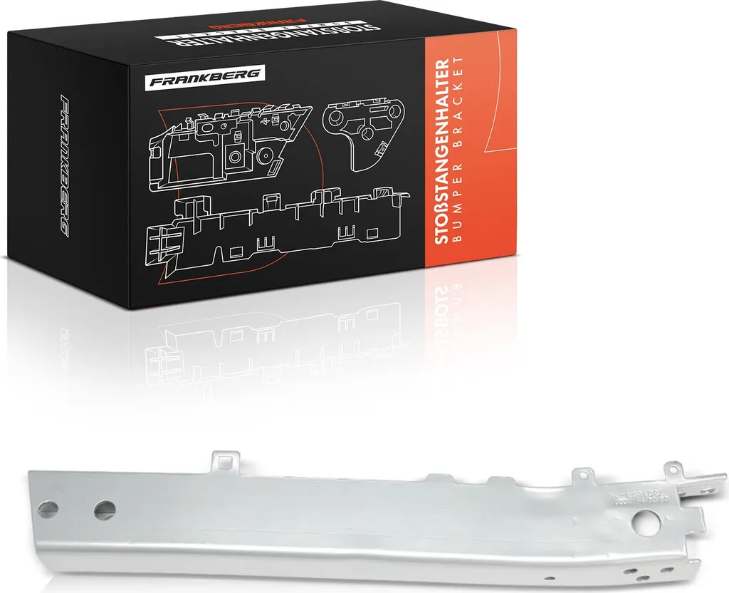 Support de pare-chocs Frankberg en ABS renforcé pour BMW X1 F48 Gauche