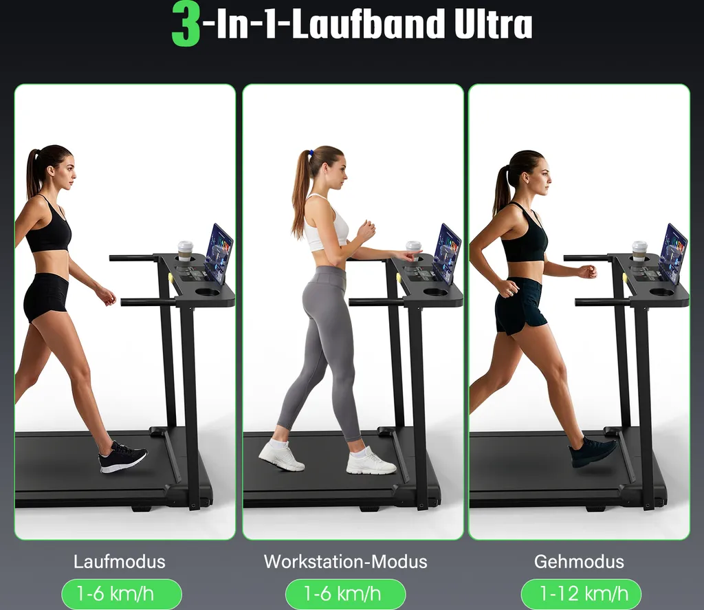 Tapis de course électrique 2,5 CV pliable 12 km/h - Modèle Sport-250