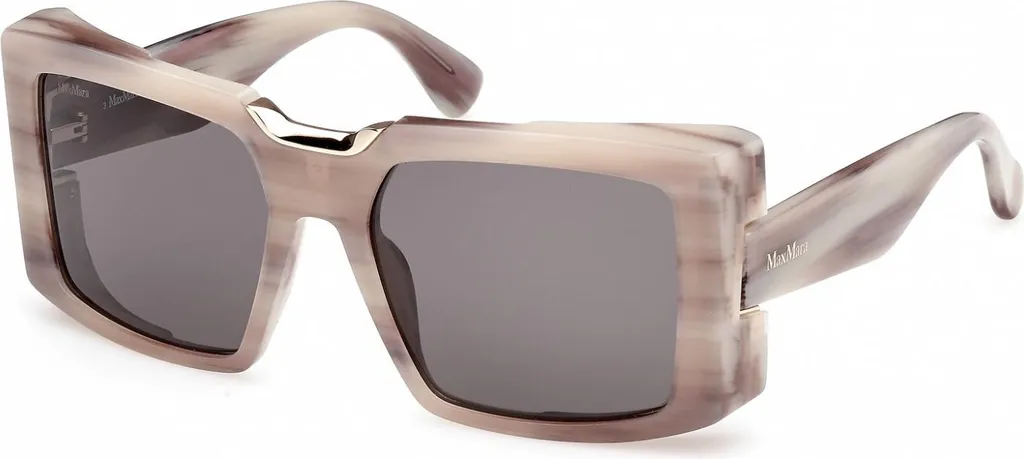 Lunettes de soleil MM0124 Max Mara SPARK6 verres dégradés smoke beige