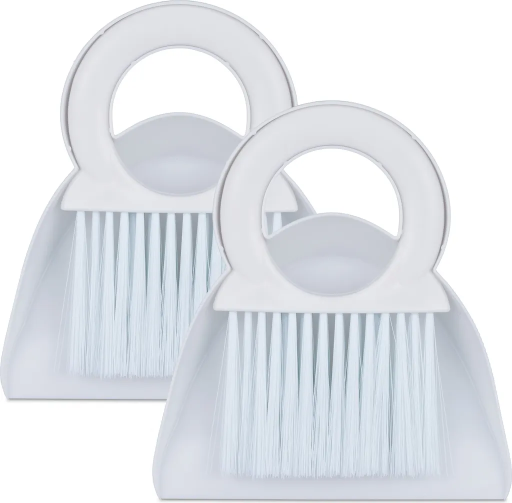 Set 2 Palette e Scopette Relaxdays: Pulizia Rapida a Prova di Bambino
