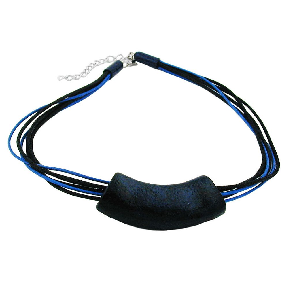 Kette 54x19mm Anhänger Rohr flach gebogen Produktbild 