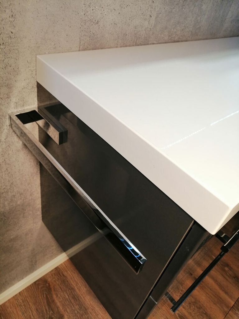 prokira Handtuchhalter einarmig, Aluminium massiv, Chrom Produktbild