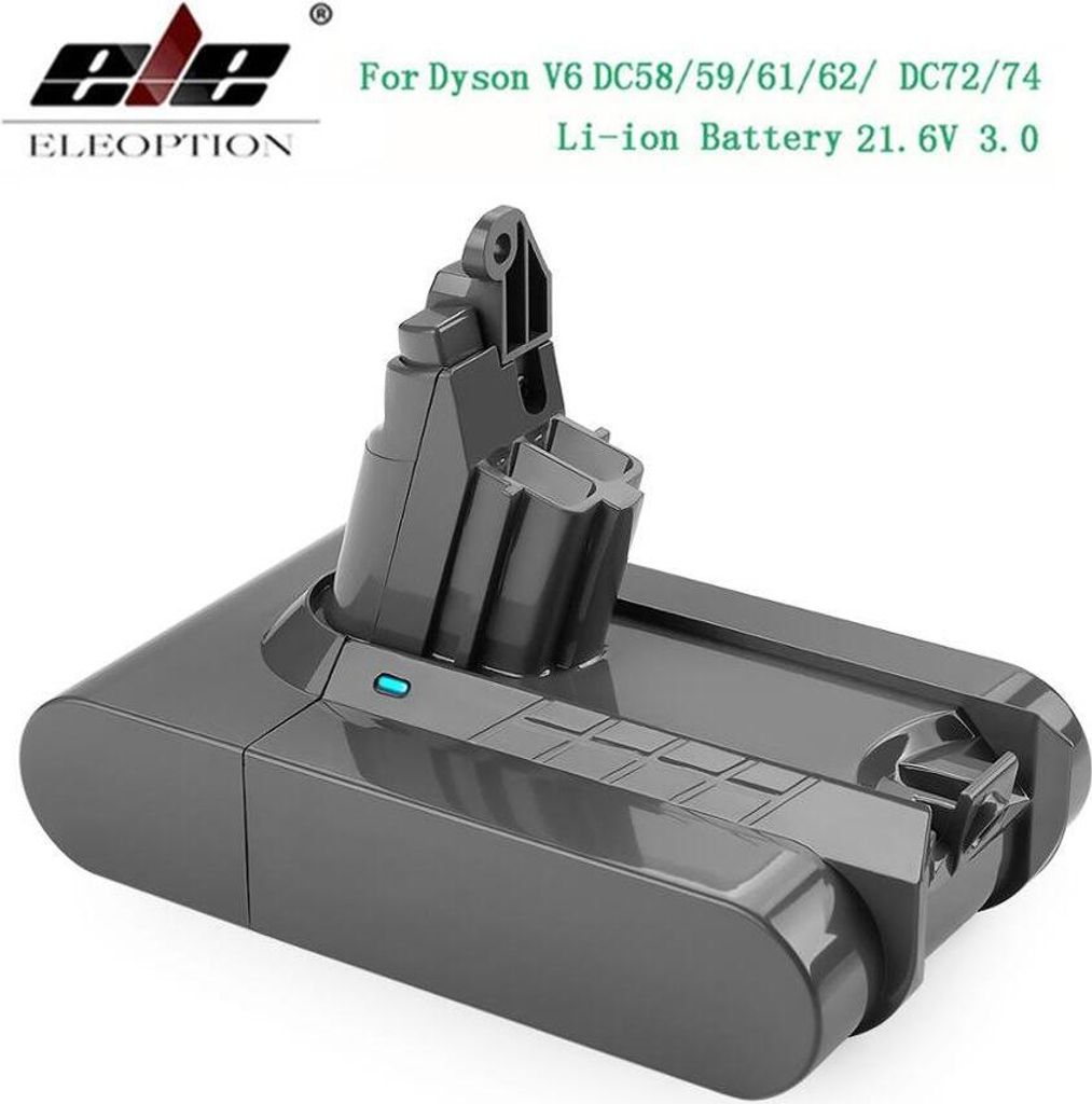 3000mAh 21,6 V 3,0 Li-Ion Akku für Dyson V6 DC58 DC59 DC61 Produktbild 3