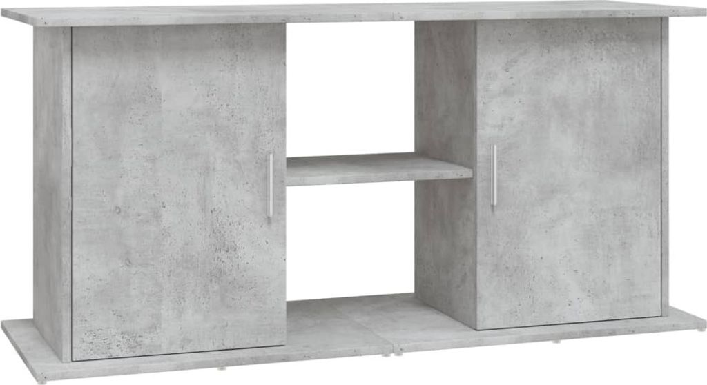 vidaXL Stojak pod akwarium betonowy szary 121x41x58 cm Zdjęcie produktu 6