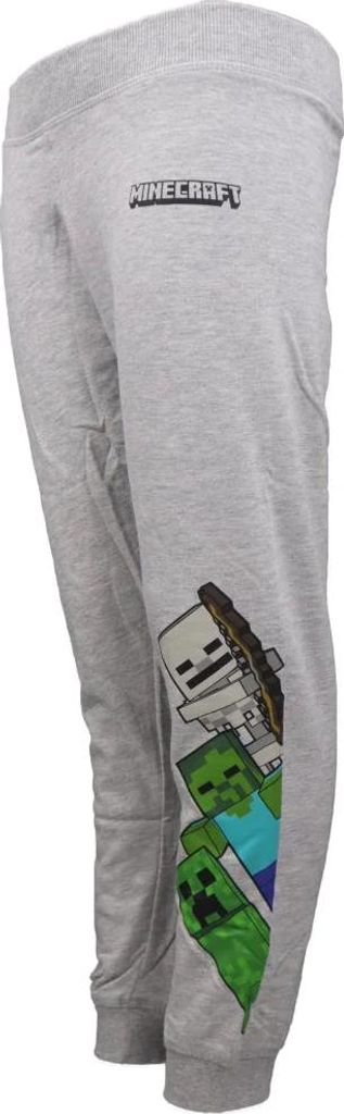 Minecraft Creeper Kinder Jogginghose – Grau / 116