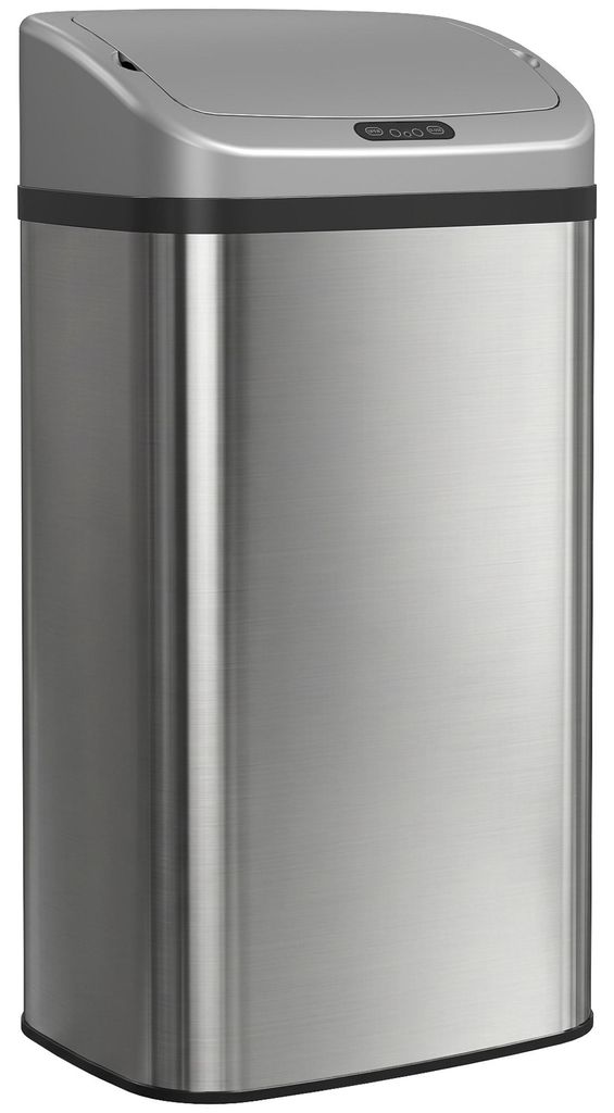 HOMCOM Mülleimer mit Sensor 48L Abfalleimer mit Produktbild 