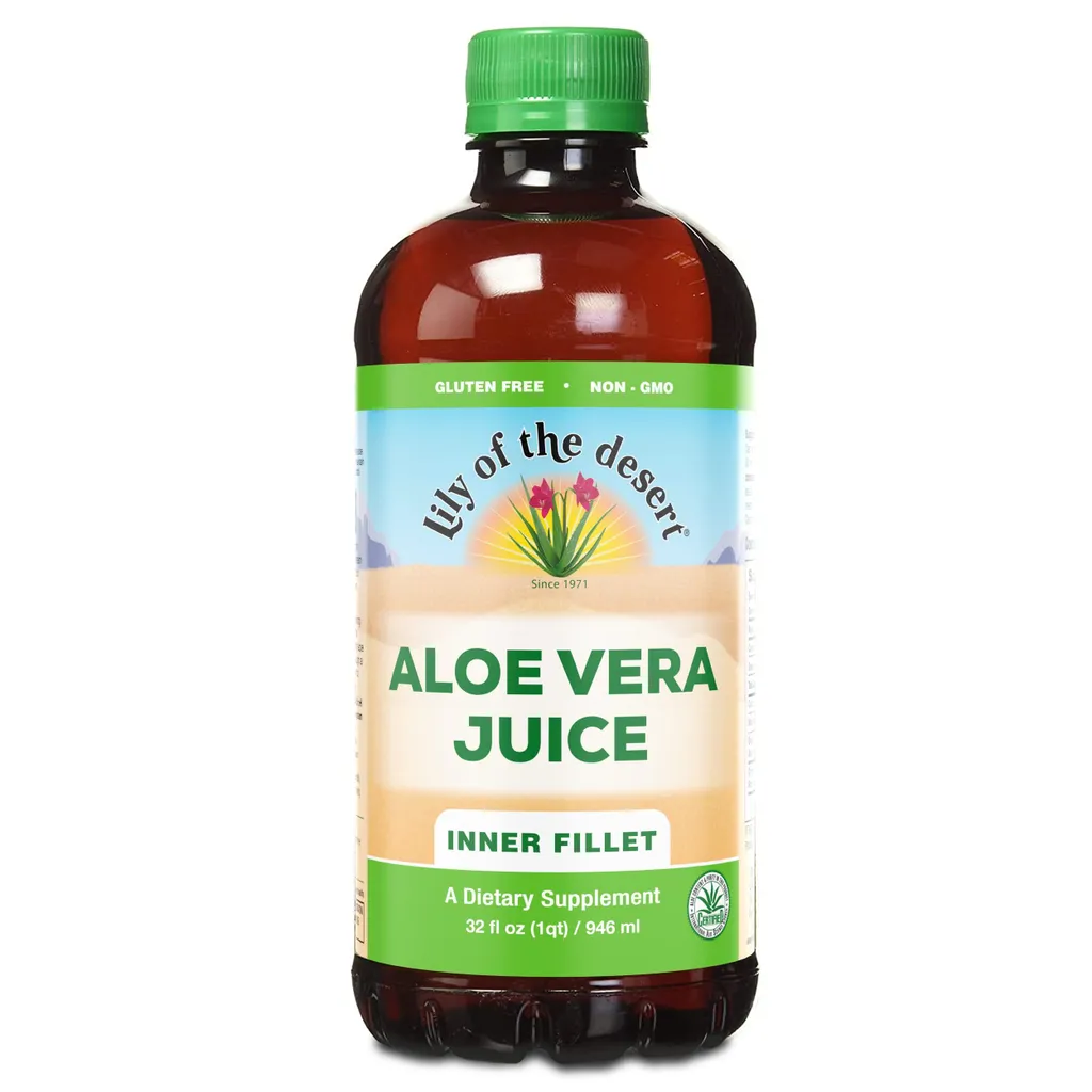 Jus d'aloe vera biologique Lily of the Desert filet intérieur 32 oz