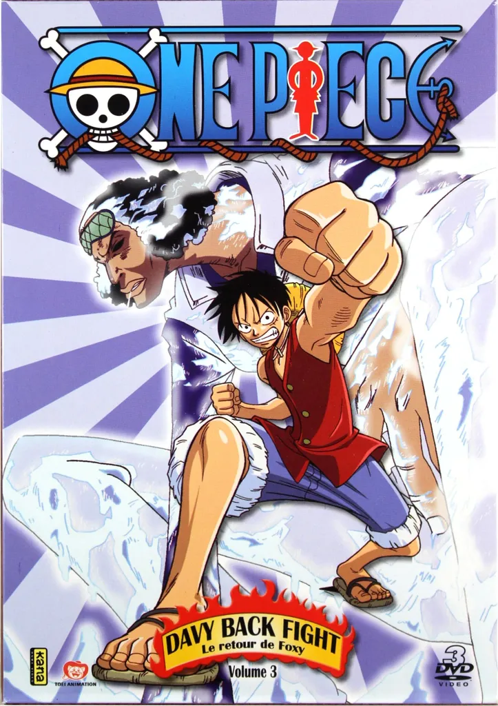 One Piece Version Originale en Coffret de 3 DVD Import Japonais Intégral