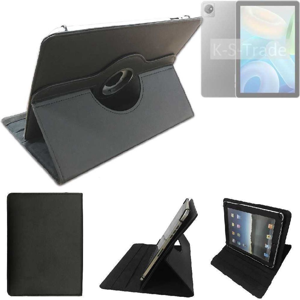 High quality kompatibel mit Blackview Tab 8 Wi-Fi Schutz Hülle 360° Tablet Case Schutzhülle Flip Cover schwarz. Tablet Hülle drehbar