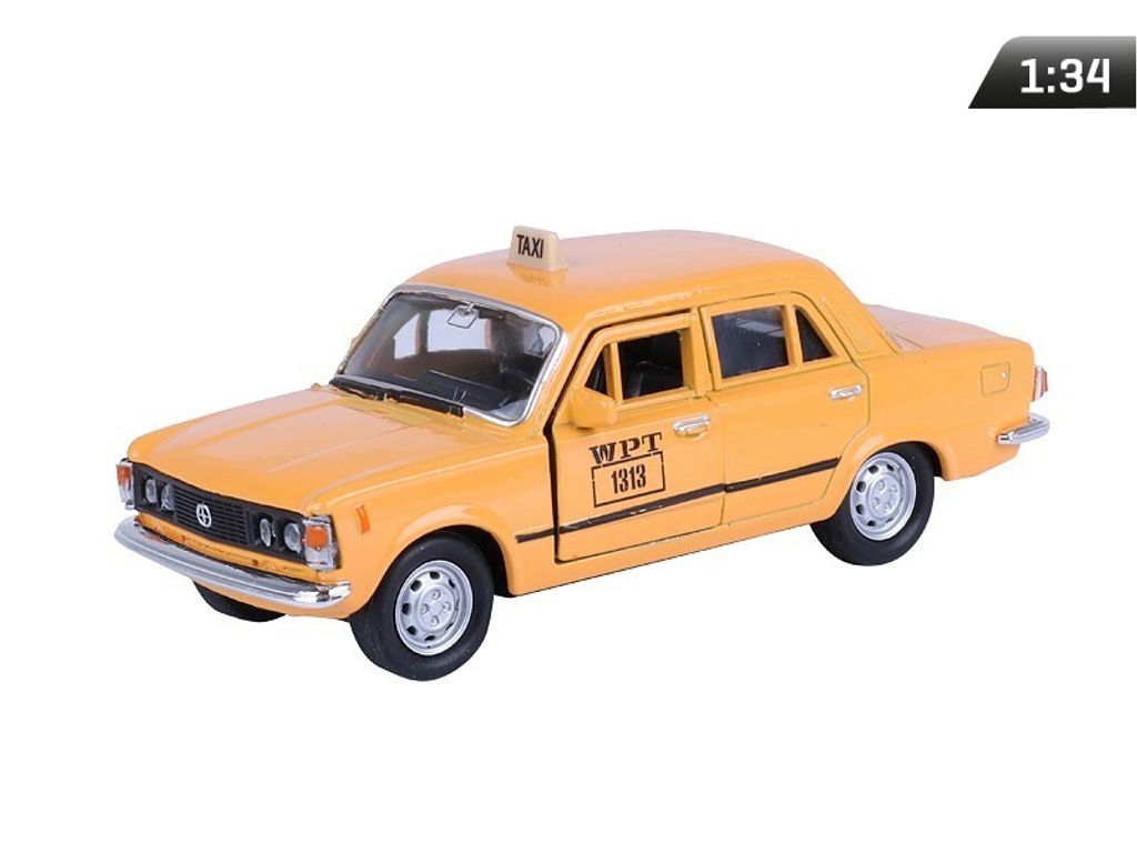 Model 1:34, PRL FIAT 125p WPT 1313, pomarańczowy Zdjęcie produktu 