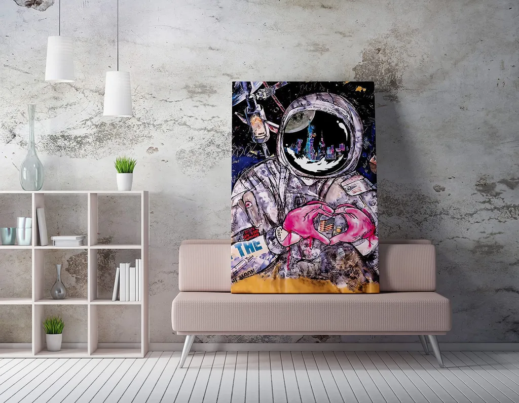 Quadro Wallity Colorato 70x100 | Stile Urban Chic per la tua Casa