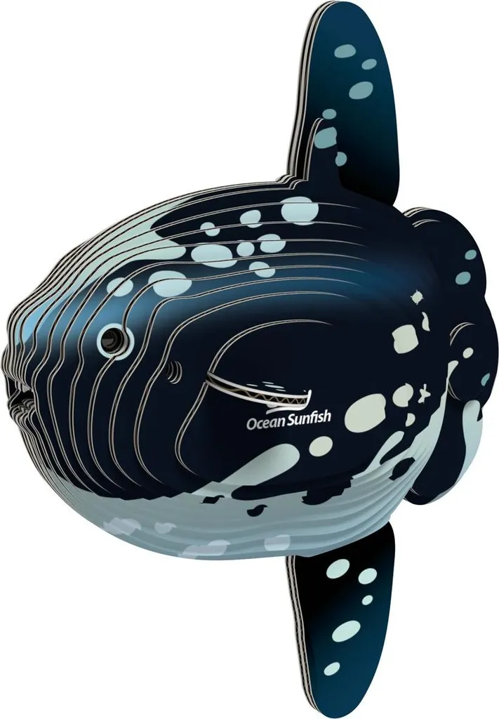 Maquette 3D poisson Eugy jeu créatif puzzle en carton pour les enfants