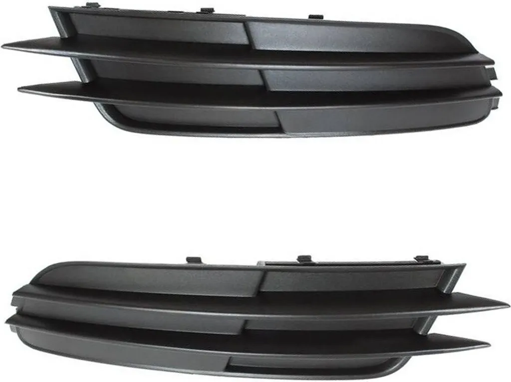 Cache Grille de Pare-chocs Avant pour Audi A6 4G C7 - Pack de 2 Pièces