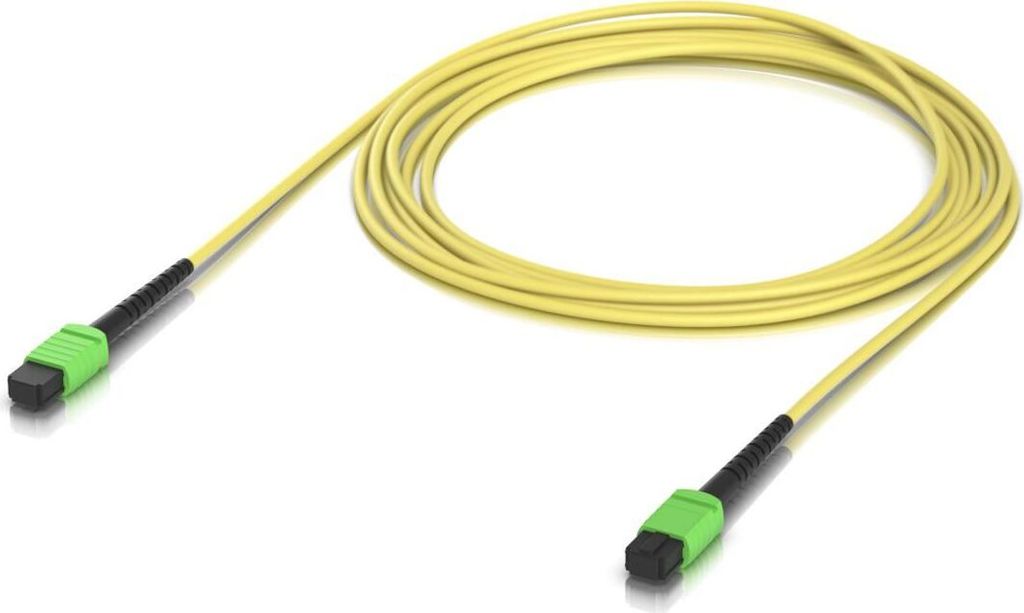 Ubiquiti Indoor OS2 single-mode fiber B APC connectors designed for 100G applications