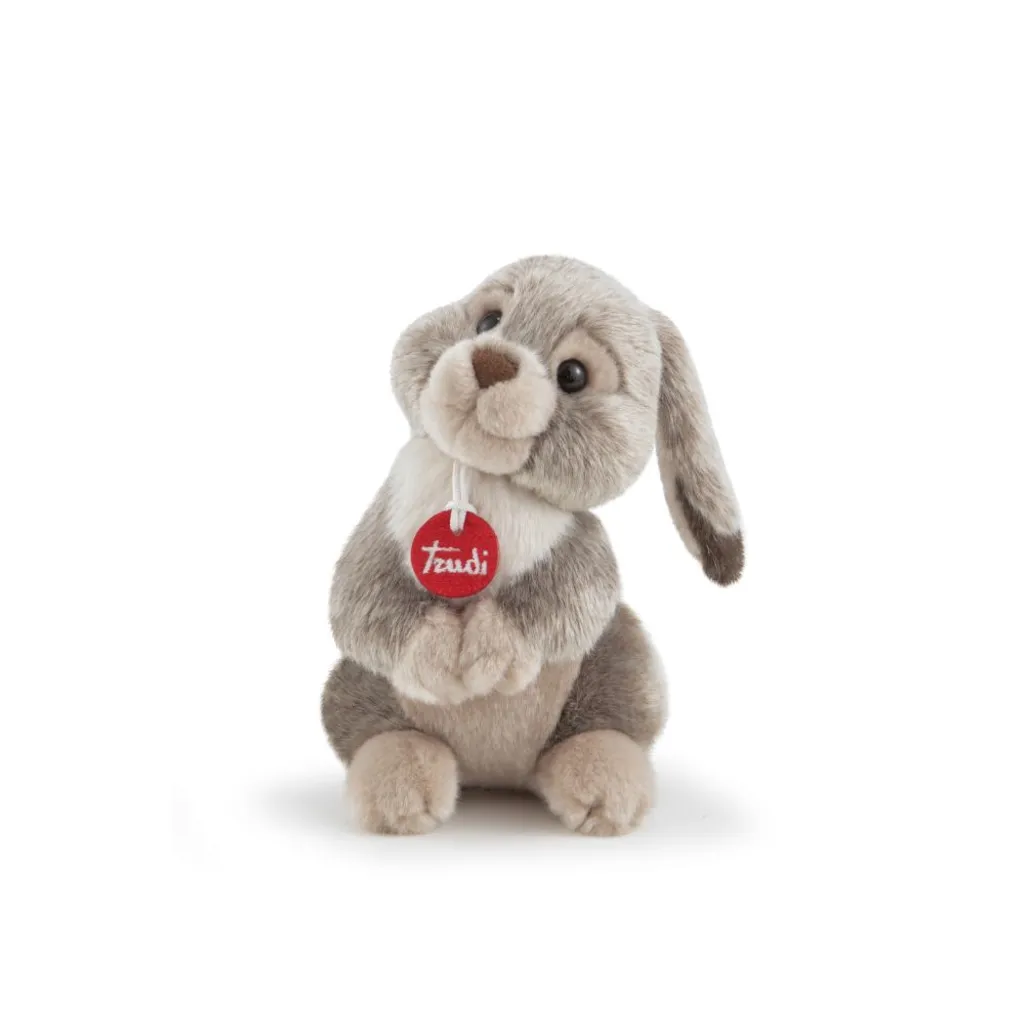 Trudi Hase Linol s-24013 Peluche Lapin Beige de 12 x 19 x 15 cm