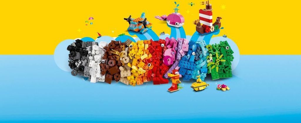 LEGO 11018 Classic Kreativer Meeresspaß, Kreativ-Set mit Produktbild 12