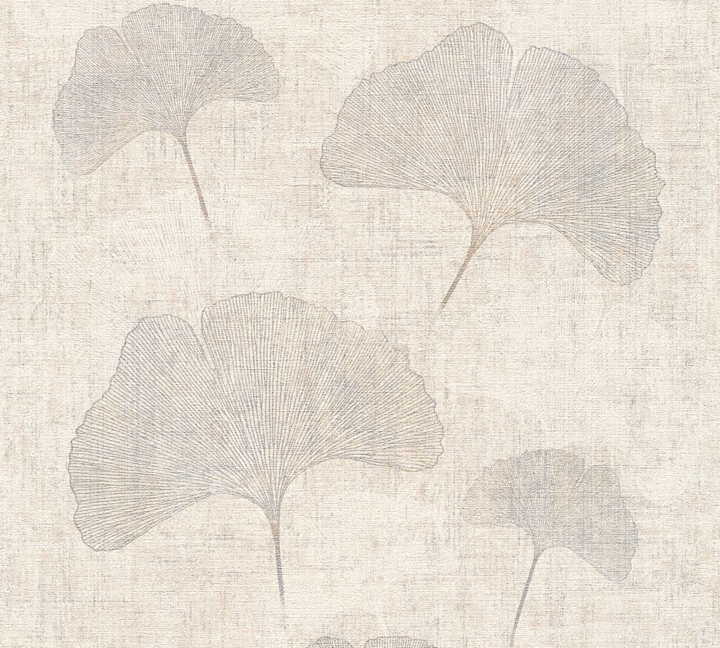 A.S. Création Vliestapete Borneo Tapete beige metallic Produktbild 