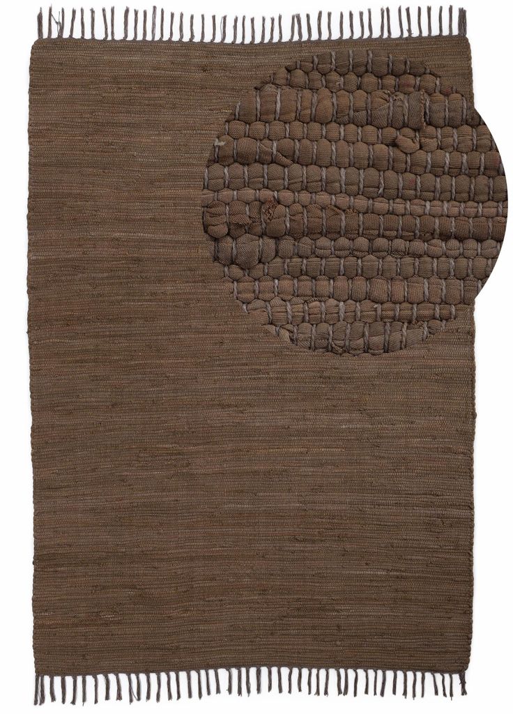 carpetfine Tapis tissé à plat Kilim Chindi Uni couloir Image du produit 