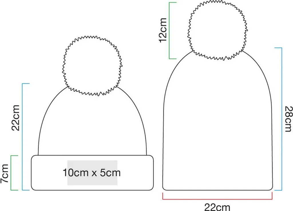 Berretto Invernale Beechfield B480 Navy | Maglia Termica a Trecce - 9