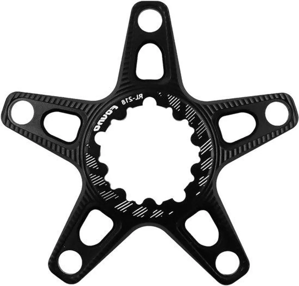 Pédalier VTT GXP Haute Rigidité 110 BCD 5 Vitesses en Alliage Noir