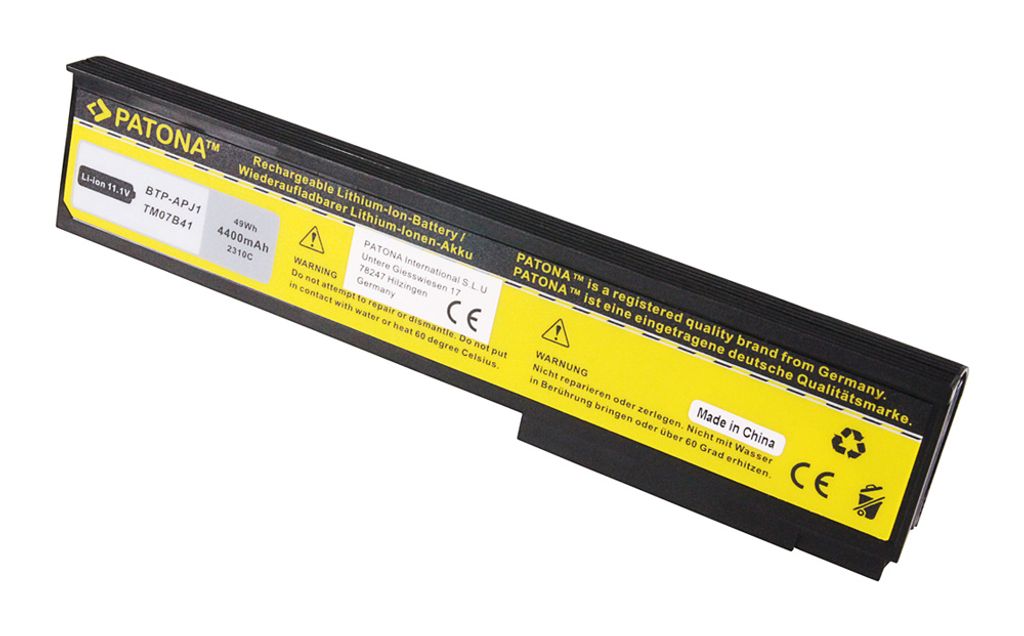 Patona - Ersatzakku für Acer Aspire 2420 / 2920 / 3620 / 3640 series - 11,1 Volt 4400mAh Li-Ion