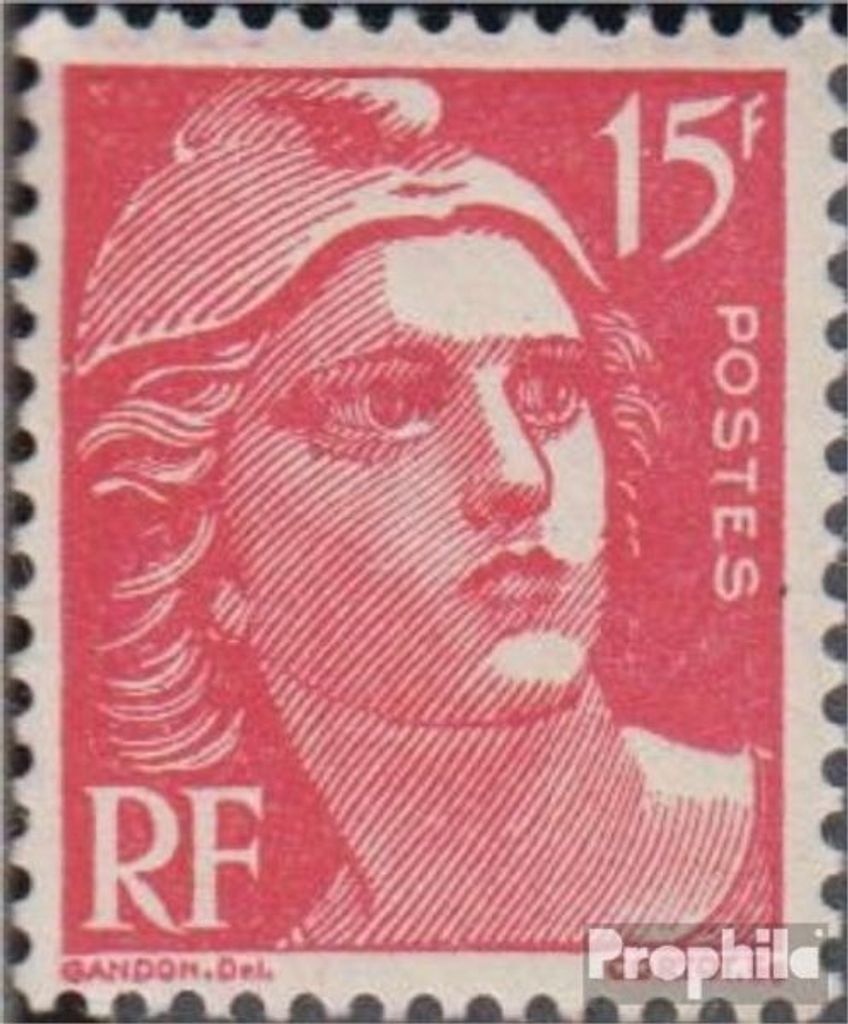 Briefmarken Frankreich 1947 Mi 805 gestempelt Ceres und Marianne