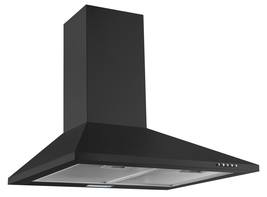 Respekta Kaminhaube Karena, Mattschwarz, 60 cm Produktbild 