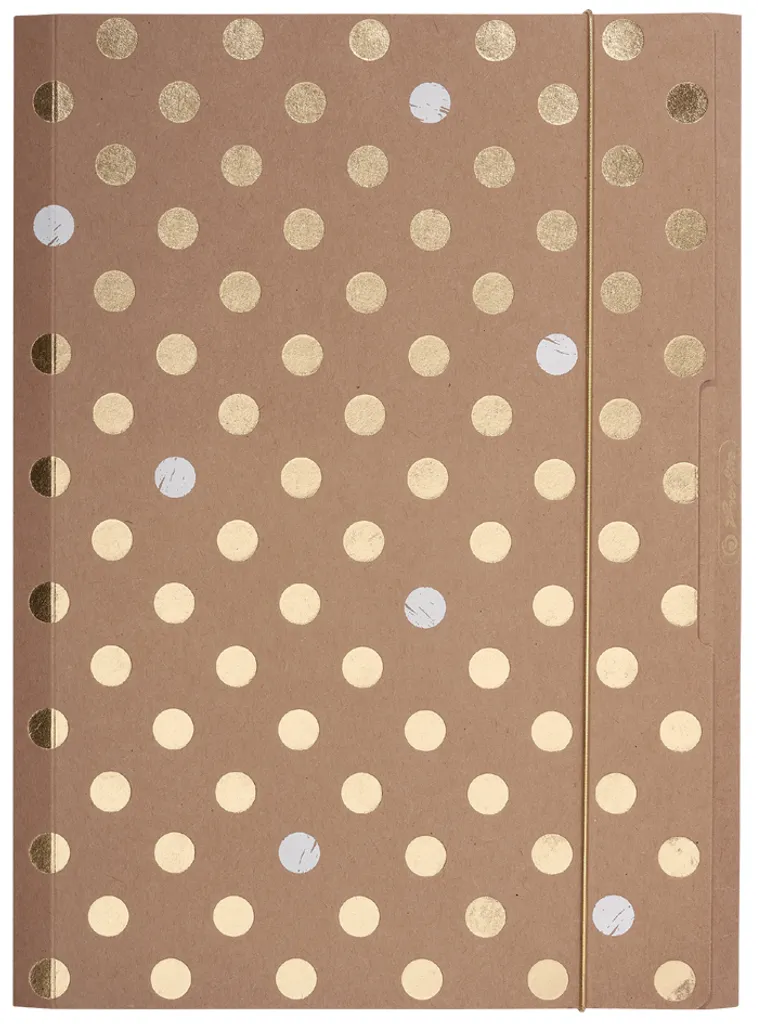 Cartella Progetti A4 Herlitz 50021734 Pure Glam - Cartone Kraft Elegante
