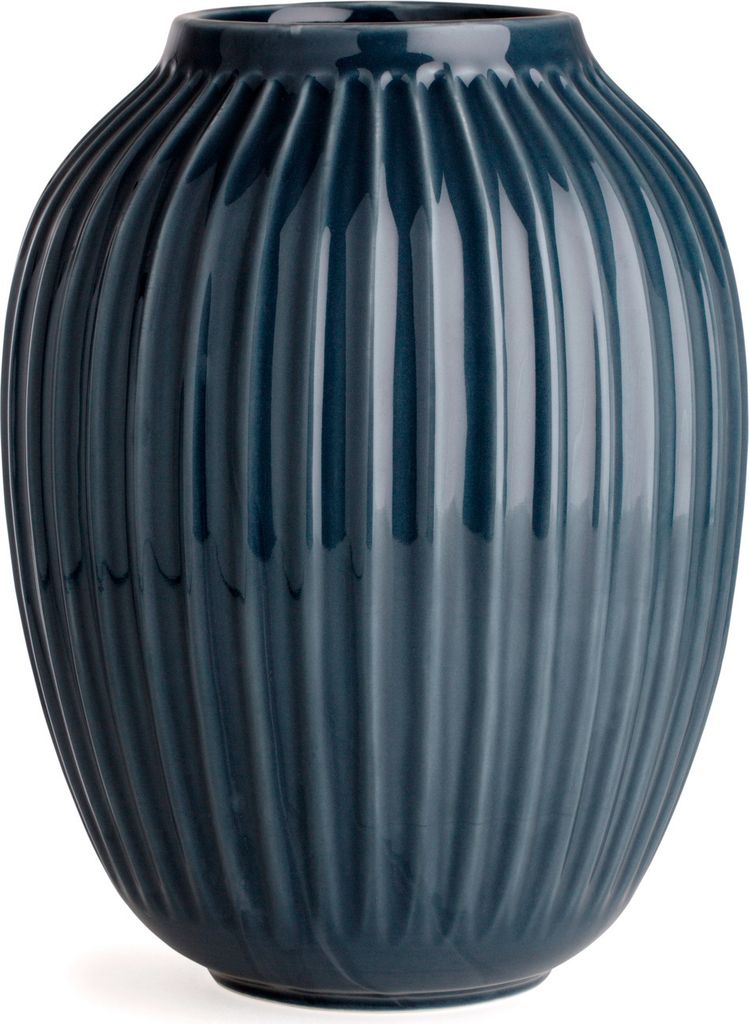 Kähler Hammershøi Vase H25.5 cm anthrazit grau (15386)
