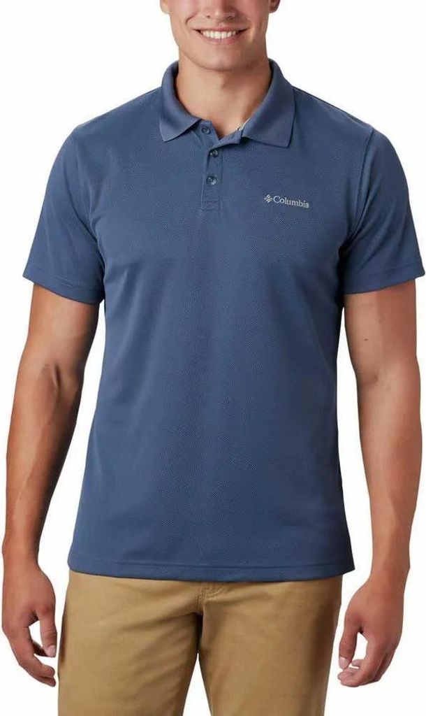 Columbia Utilizer Kurzarm-poloshirt Blau 2XL Herren Blau 2XL