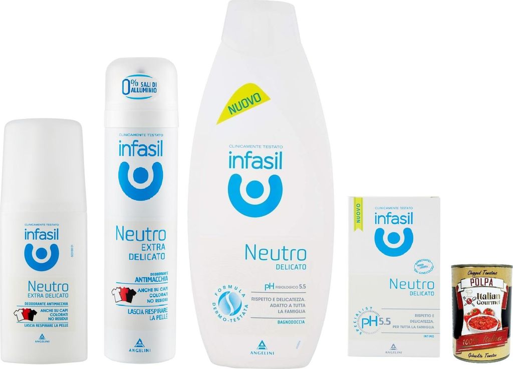Infasil neutro extra delicato Testpaket, deo spray Produktbild 