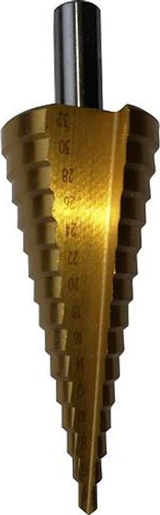 Bohrer Strend Pro Stufenbohrer SD41, 4-32 mm, TiN, HSS gerade, für Metall