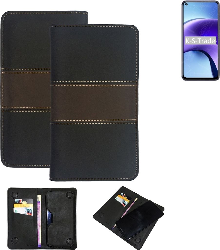 K-S-Trade Hülle Handyhülle kompatibel mit Xiaomi Redmi Note 9T Schutzhülle Walletcase Bookstyle Tasche Schutz Case Handytasche Wallet Cover