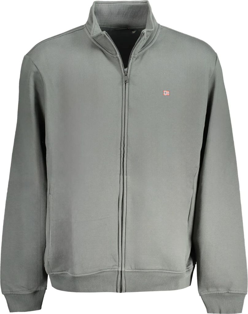 Napapijri Herren LANGARM-SWEATSHIRT Grün NP0A4GBABALISFZ_VEG1S : Größe - 2XL Größe: 2XL