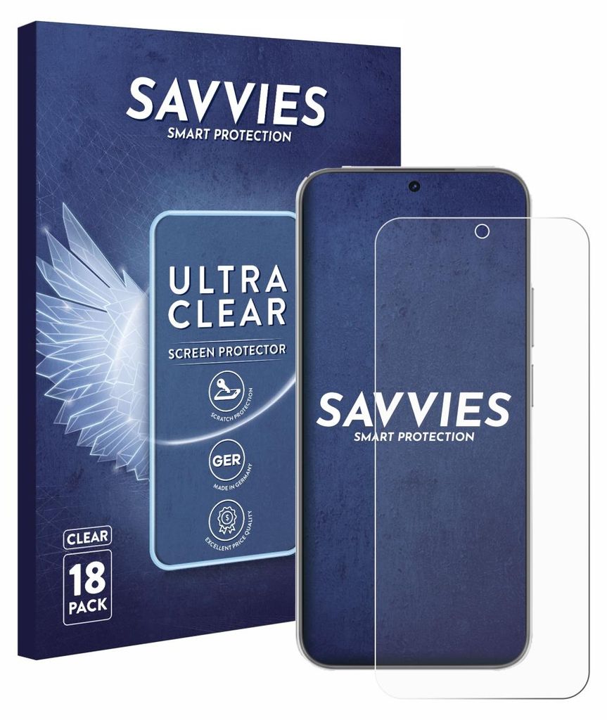 18x Für Huawei Nova 15 Schutzfolie Savvies Displayschutz Display Schutz Folie Klar Transparent