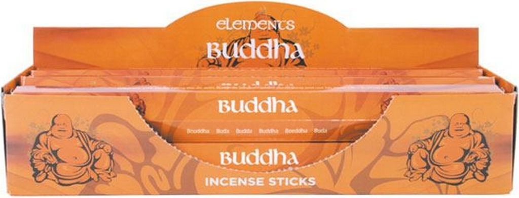 Something Different - Räucherstäbchen "Elements Buddha" 6er-Pack SD2058 (Einheitsgröße) (Bunt)
