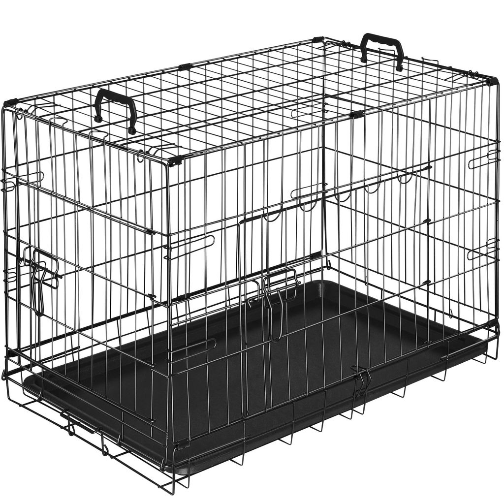 tectake® Klec pro psy mřížový box Luna skládací, se 2 Obrázek produktu 