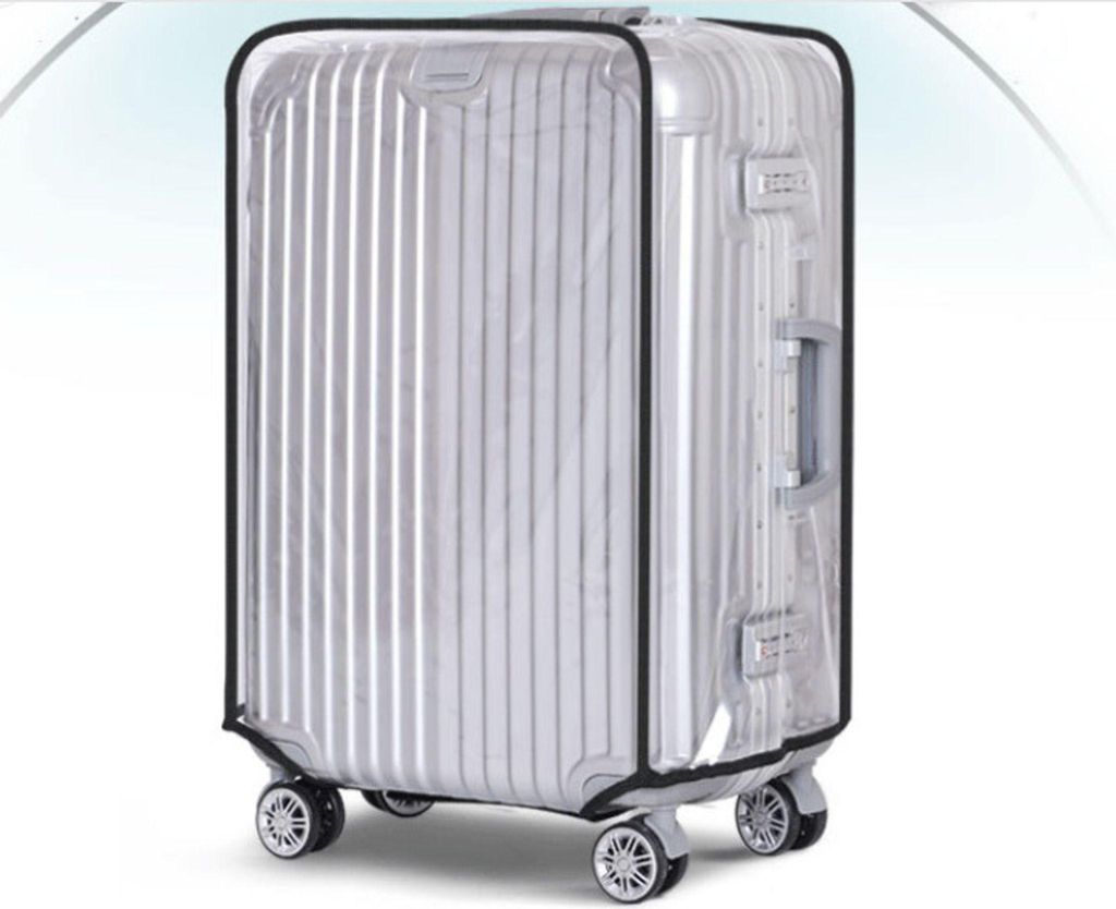 30" Reisekoffer Transparent Luggage Gepäck Kofferhülle Produktbild 