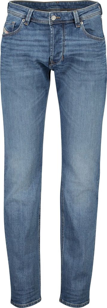 Blaue Diesel Jeans Larkee einfarbig Denim