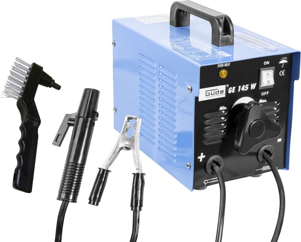 Máquina de soldadura por electrodo Güde GE 145 W Imagen del producto 