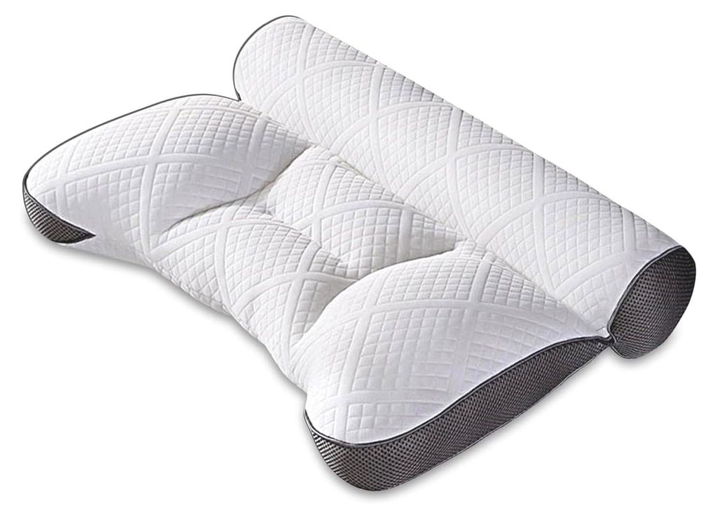 Daunenkissen, Schlafapnoe-Kissen & Cloud Align Kissen für Schlafapnoe, Ergonomisches Kissen bei Nackenschmerzen für Seitenschläfer, Orthopädisc...