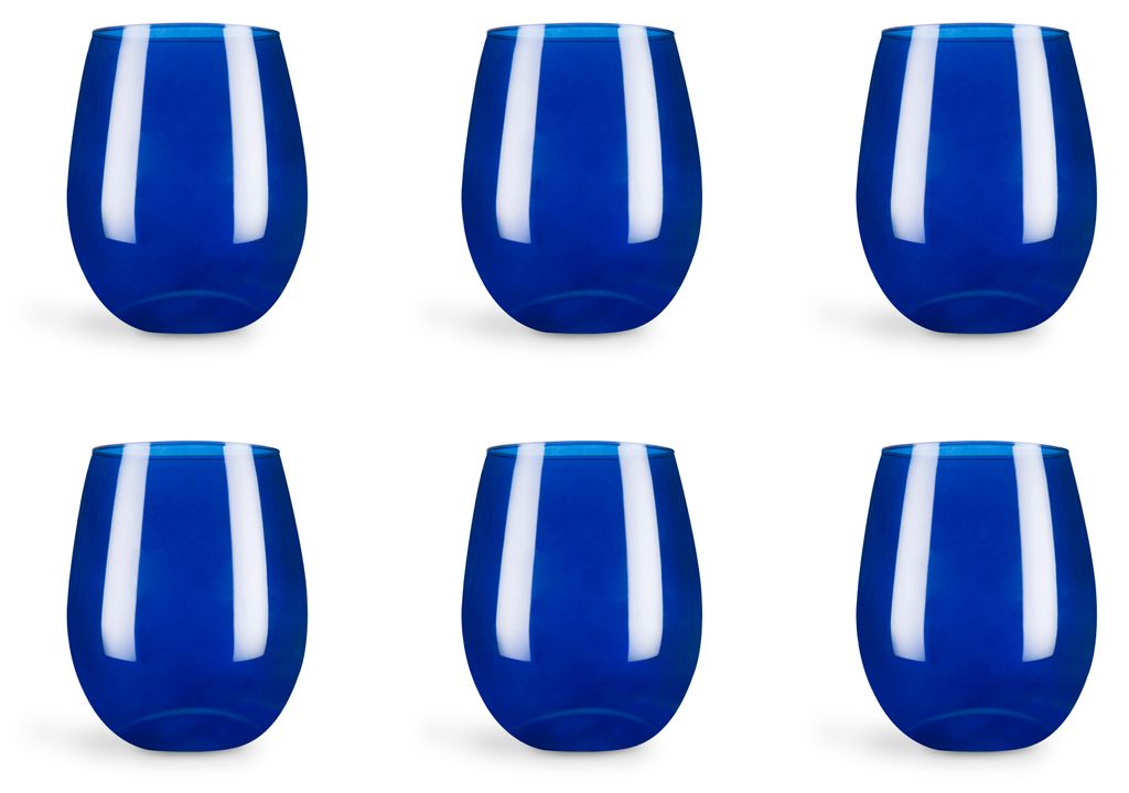 Excelsa Zestaw 6 szklanek do wody Cobalto Glass 39 cl Zdjęcie produktu 