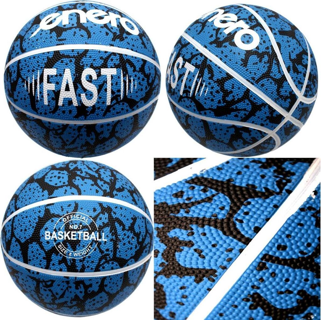 Piłka Do Koszykówki Enero Fast Blue Rozmiar 7 Zdjęcie produktu 