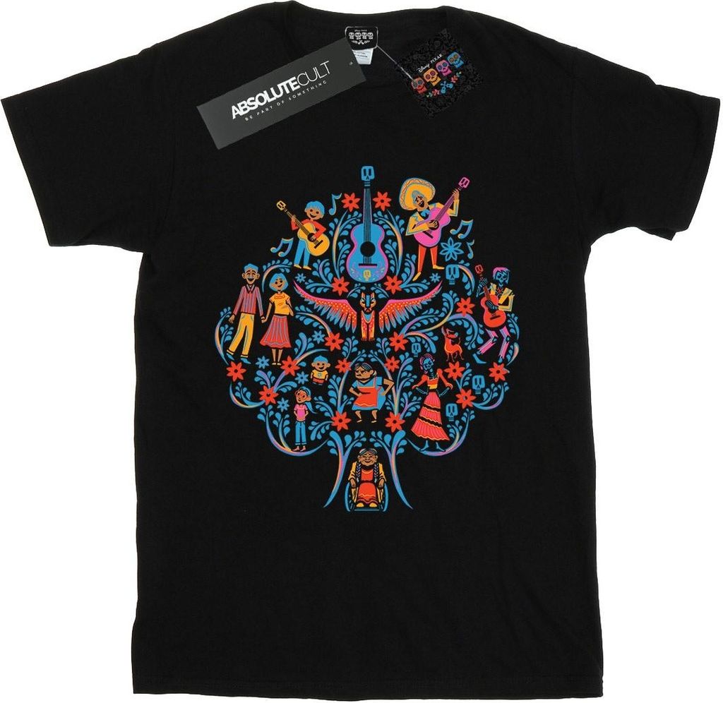 Disney - "Coco" T-Shirt für Damen BI16467 (XXL) (Schwarz)
