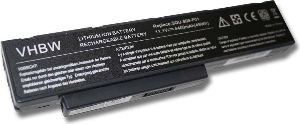 vhbw Akku kompatibel mit Fujitsu-Siemens Amilo Li3710, Produktbild 