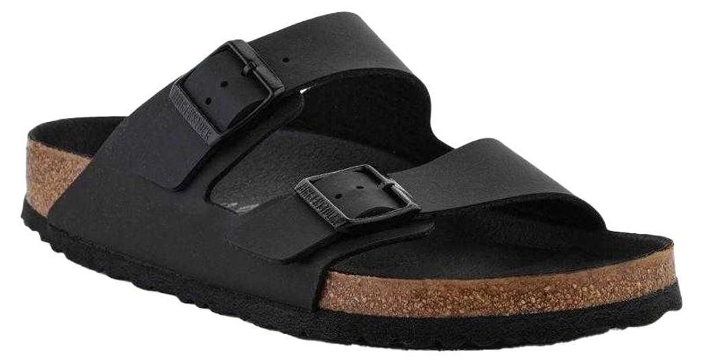 Birkenstock - "Arizona Triples" Sandalen für Herren/Damen Uni PP10827 (39 EU) (Schwarz)