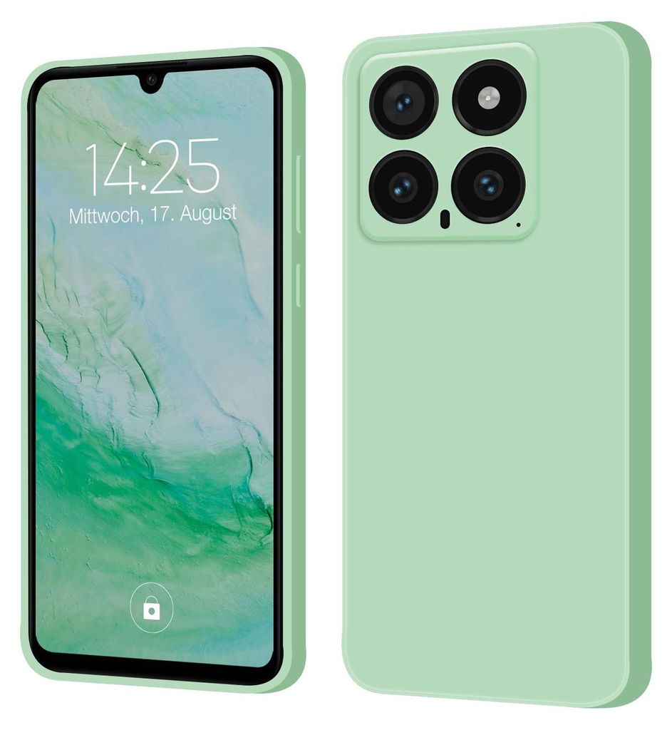 Hülle für Xiaomi 14 Case Cover Bumper Smartphone Softgrip Produktbild 